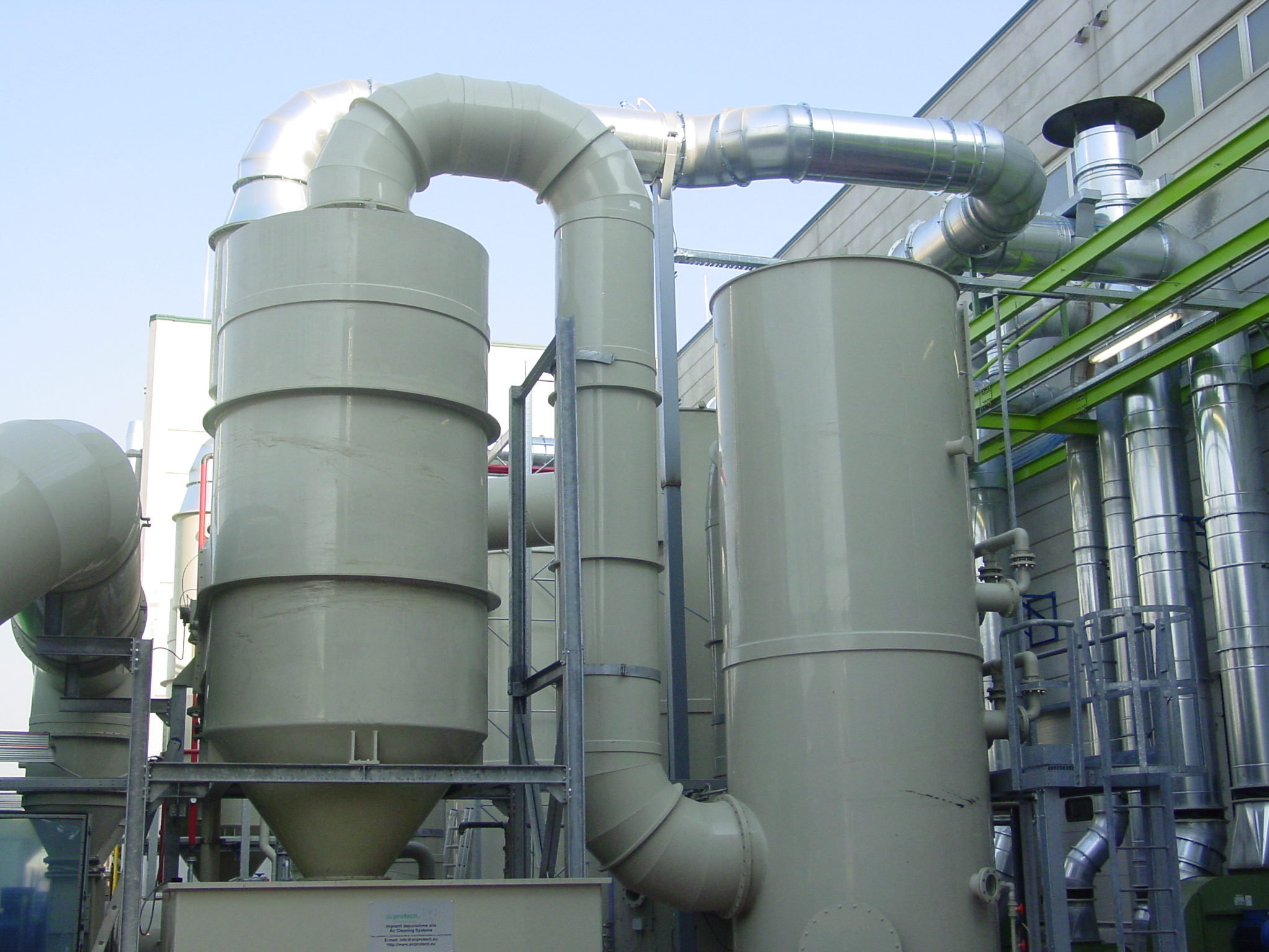 SCRUBBER WASHING TOWER